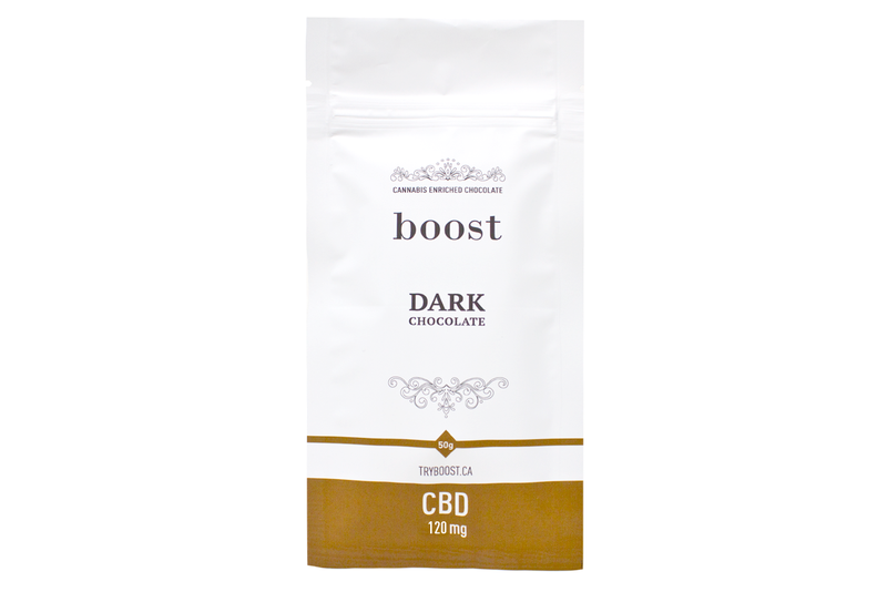 Boost CBD Dark Chocolate Bar