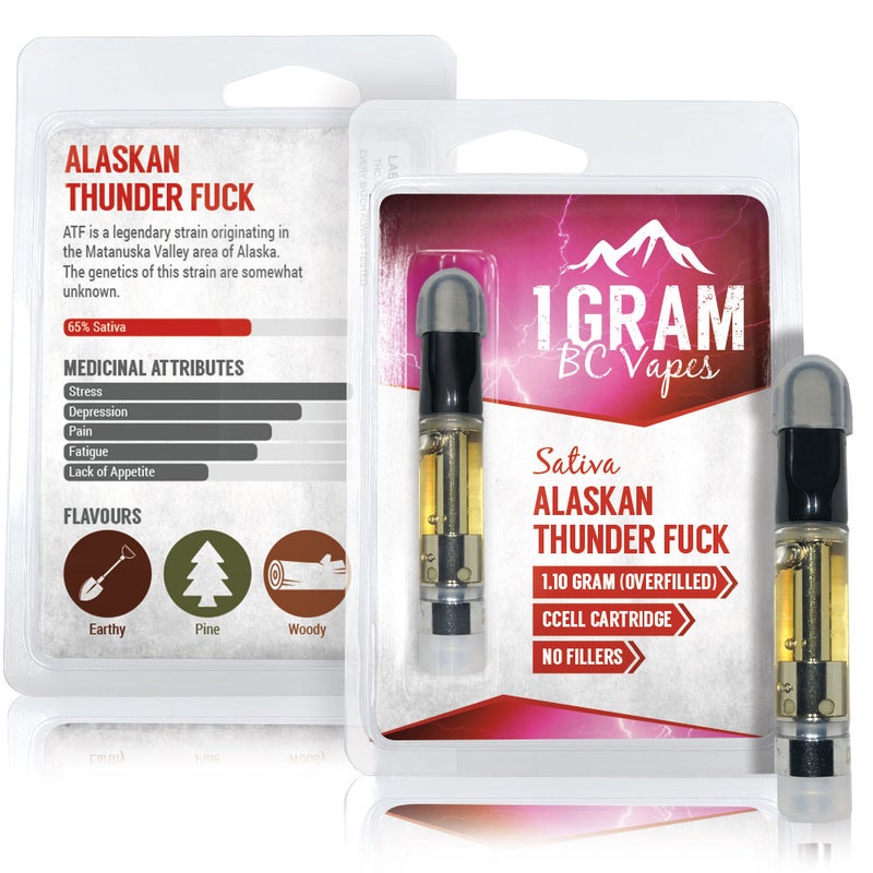 BC Vapes THC Distillate Vape Cartridges