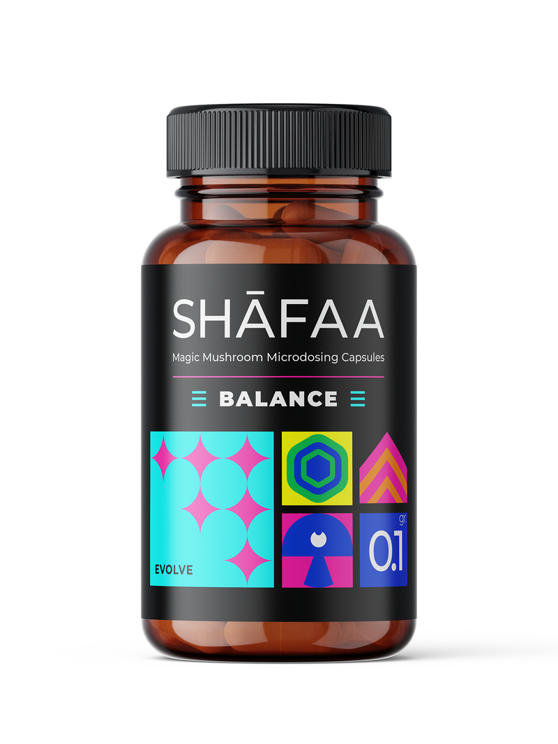 Shafaa Microdosing Shrooms Capsules Blend