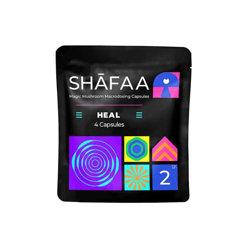 Shafaa Heal Macrodose Magic Mushroom Capsules - 2g