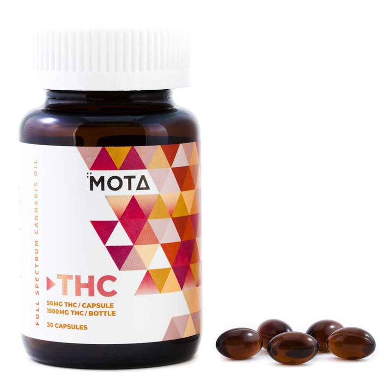 MOTA - THC Capsules (300mg to 3000mg)