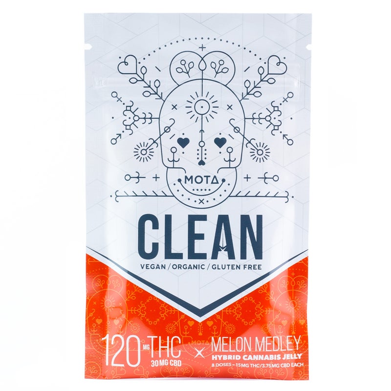 MOTA - THC Clean Organic Vegan Gluten Free Jelly (120mg)