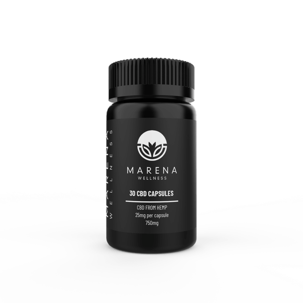 Marena Wellness - Full Spectrum CBD Capsules 750mg (30x25mg)