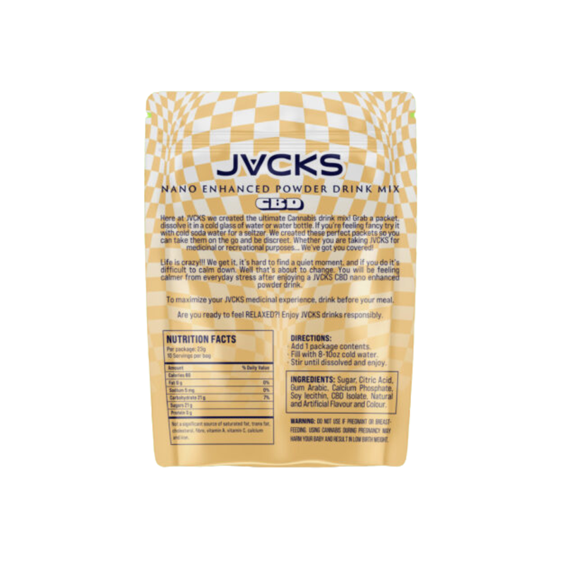 JACKS - CBD Powder Drink Mix (100mg)