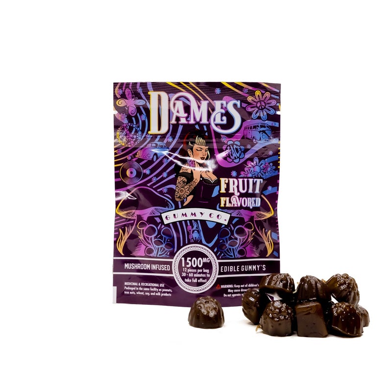 Dames Gummy Co. - Mushroom Gummies (1500mg)