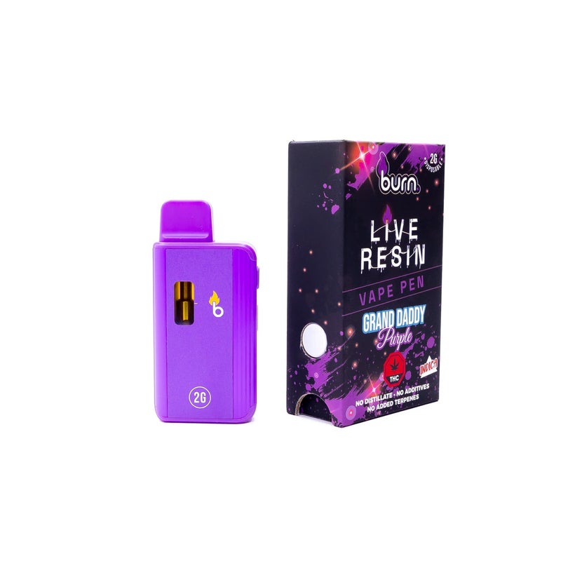 Burn Lifestyle Co - Live Resin Disposable Vape (2g)