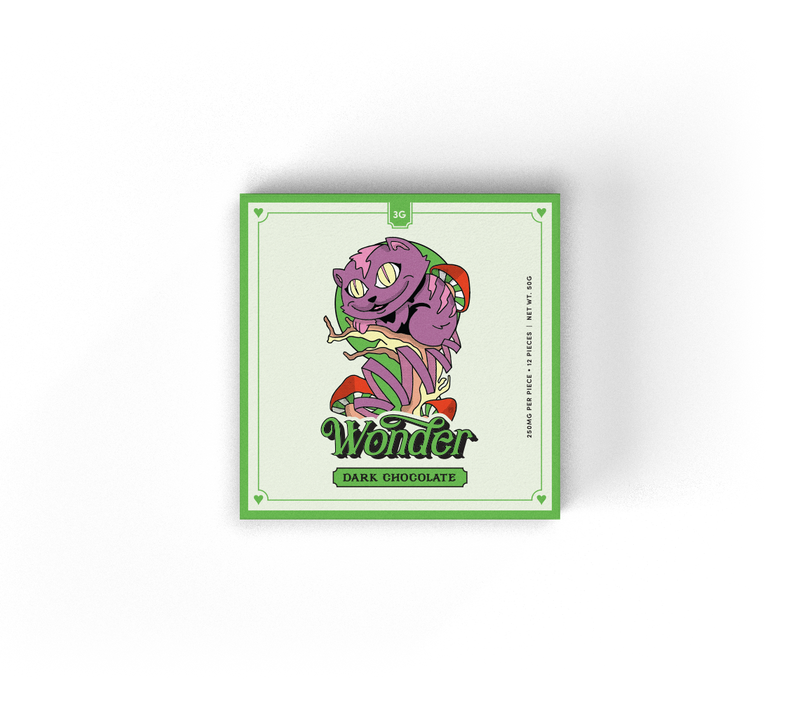 Wonder - Mushroom Chocolate Bar (3000mg)