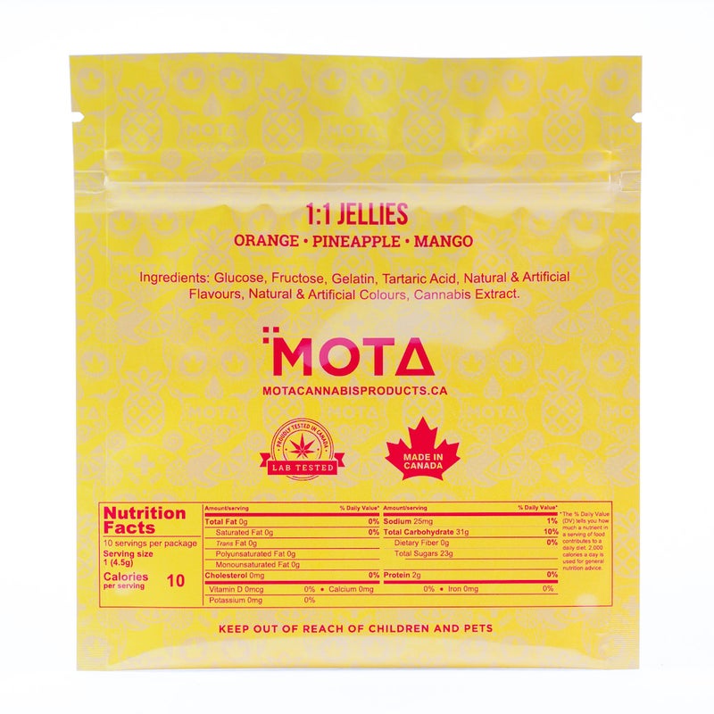 MOTA - 1:1 Tropical Jellies (100mg)