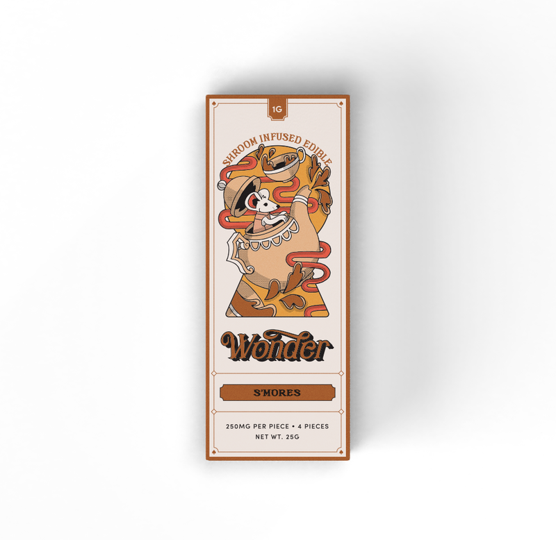 Wonder - Mushroom Chocolate Bar (1000mg)