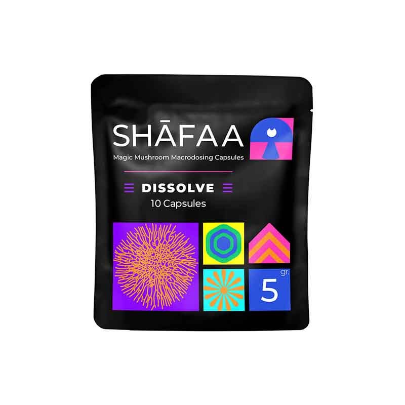 Shafaa Dissolve Macrodose Magic Mushroom Capsules – 5g