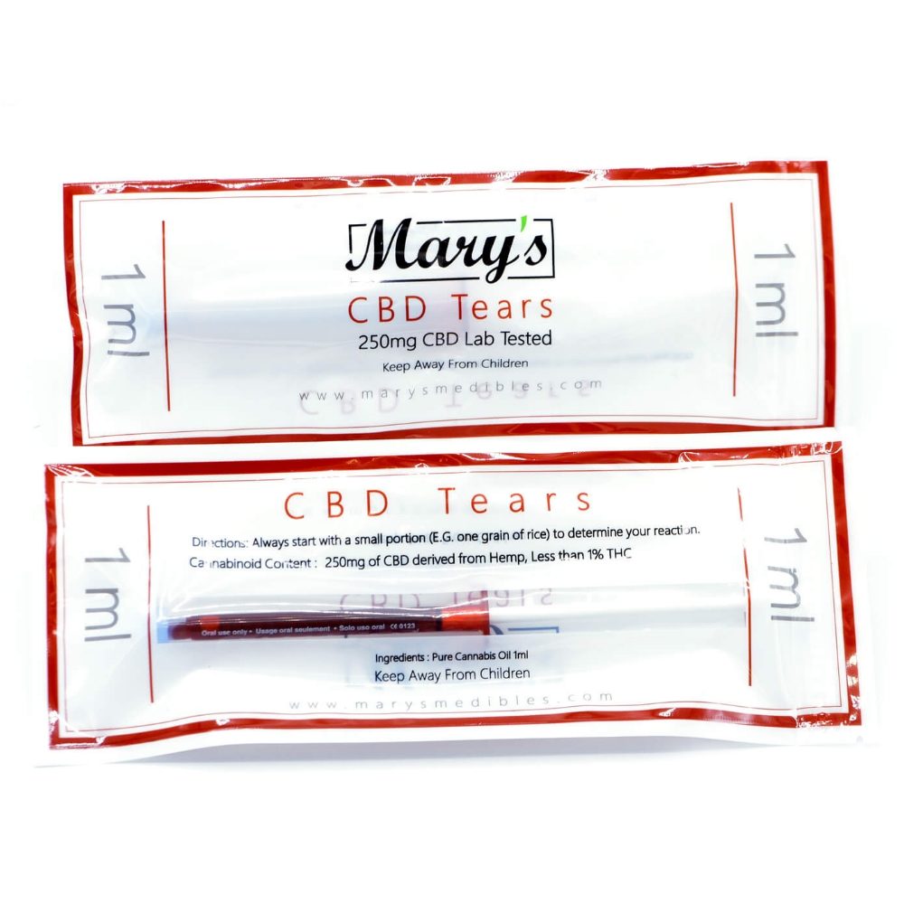 Mary’s CBD Tears 250mg (1ml)