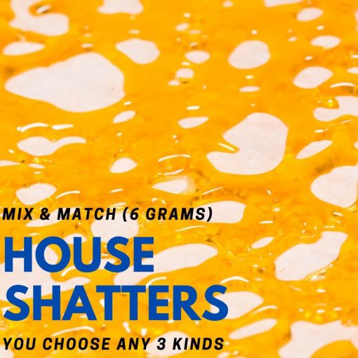 House Shatter – 6 Grams Mix & Match