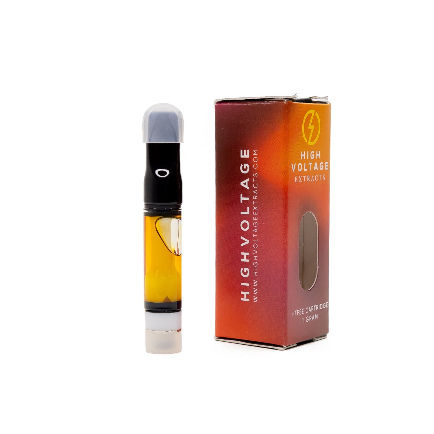 High Voltage Extracts – HTFSE + Distillate Blend Cartridge (1g)