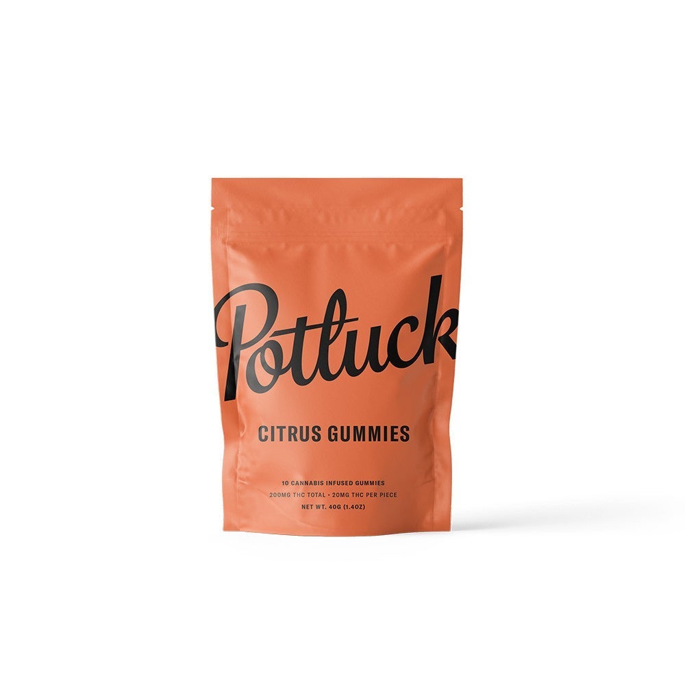 Potluck Gummies – 200mg THC