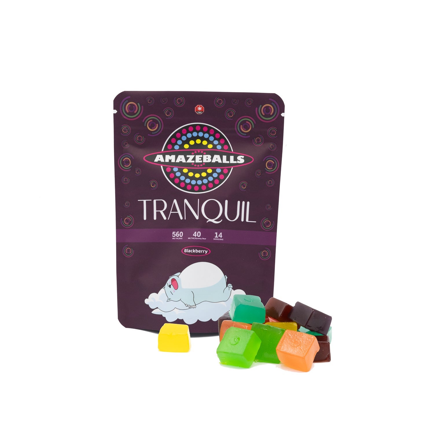 Amazeballs – Tranquil Gummies (560mg)