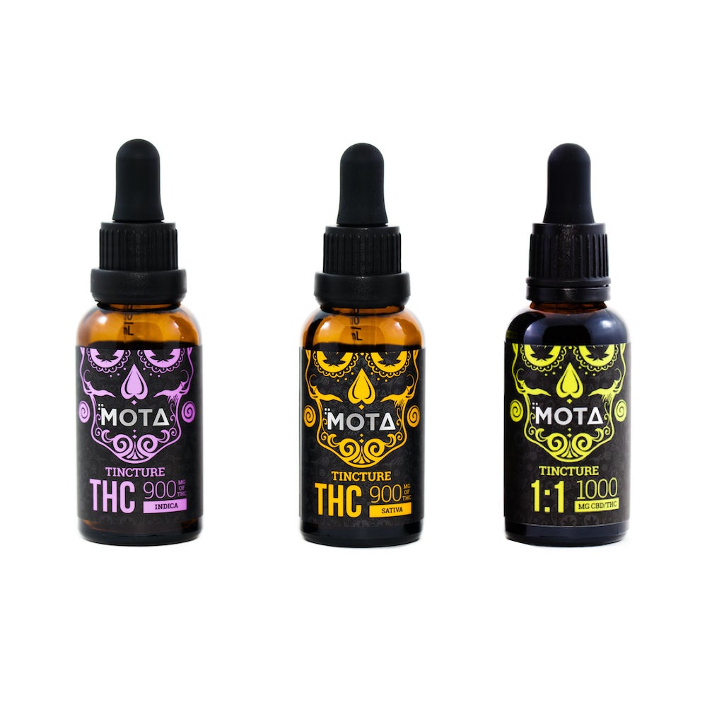 MOTA – THC Tinctures (900mg to 1000mg)