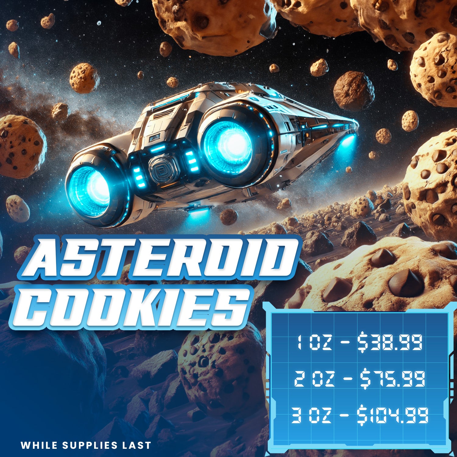 Asteroid Cookies (Promo)