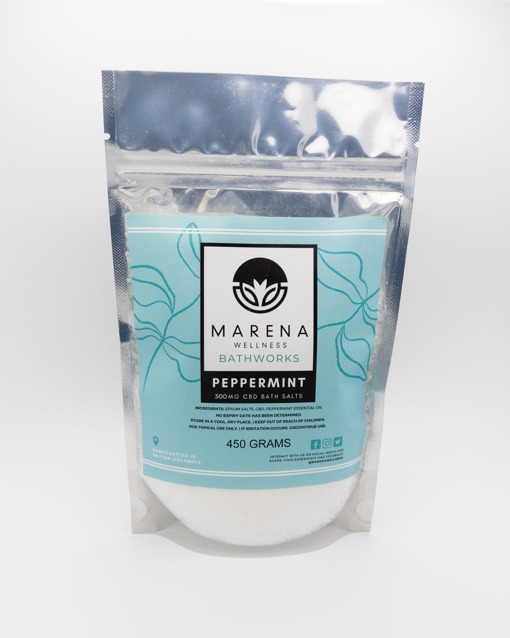 Marena Wellness – CBD Bath Salts (300mg)