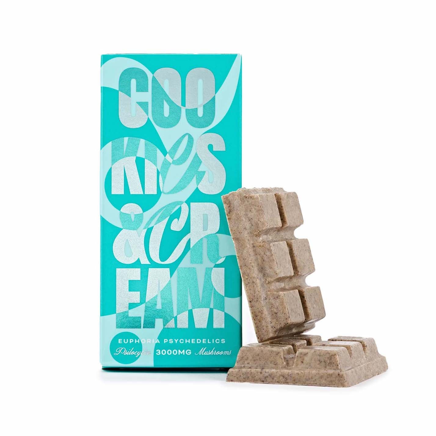 Euphoria Psychedelics – Mushroom Chocolate Bar (3000mg)