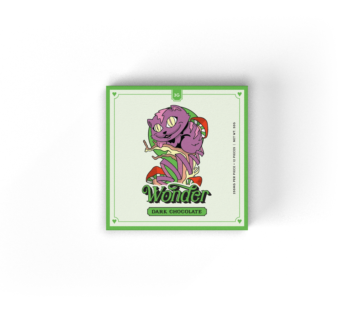 Wonder – Mushroom Chocolate Bar (3000mg)