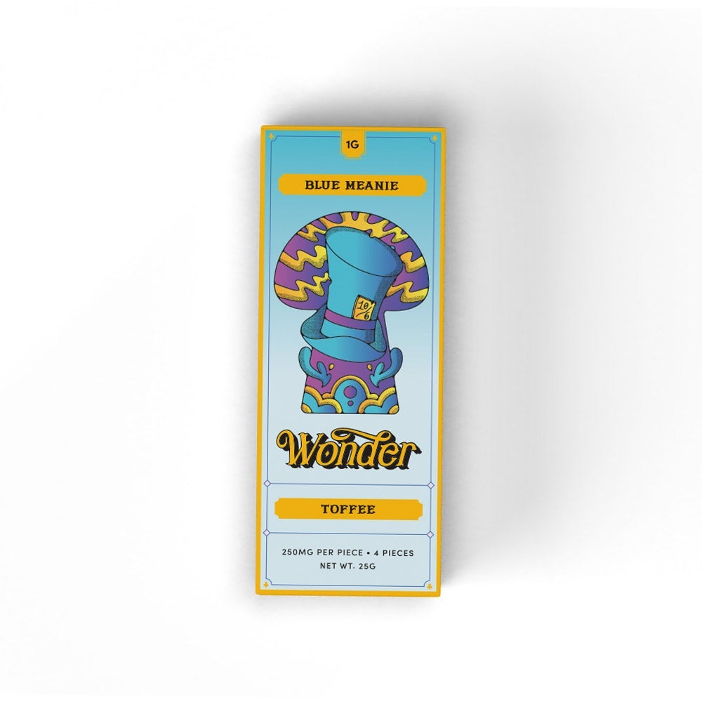 Wonder – Blue Meanie Mushroom Chocolate Bar (1000mg)