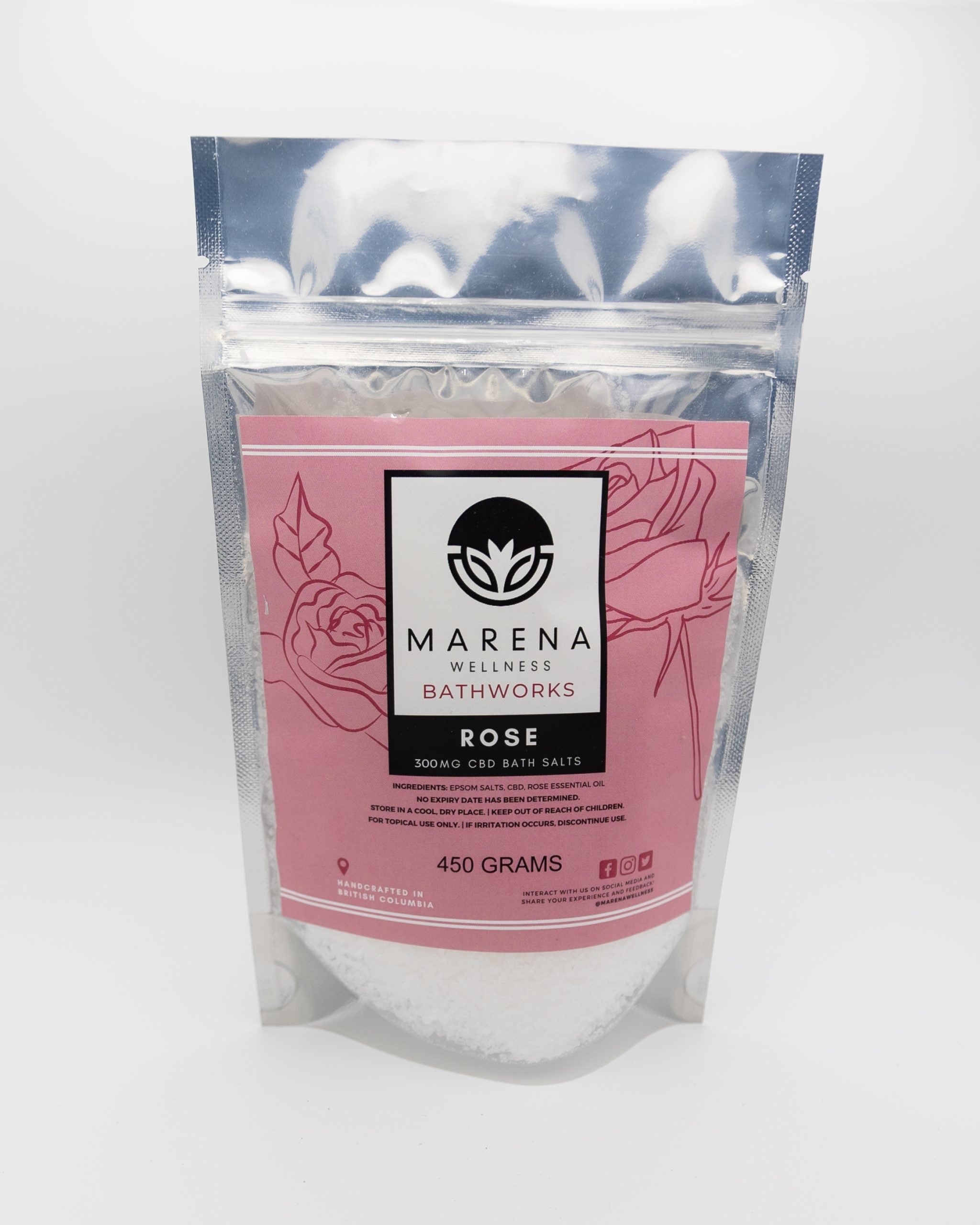 Marena Wellness – CBD Bath Salts (300mg)