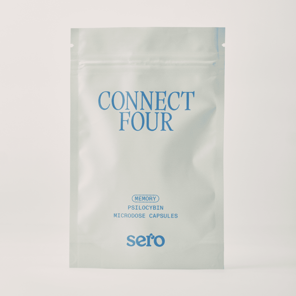 Connect Four Psilocybin Microdose Capsules for Improving Memory