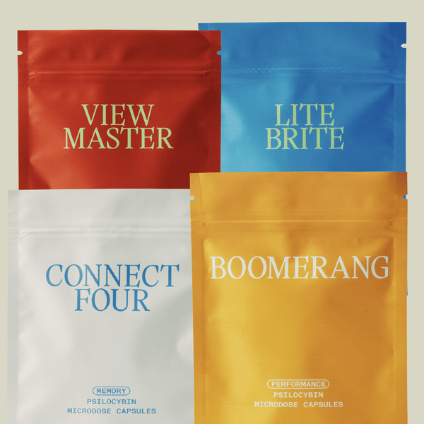 Sero Try All Four Bundle – Complete Microdosing Capsule Set for Mood, Focus, Neurogenesis, and Performance