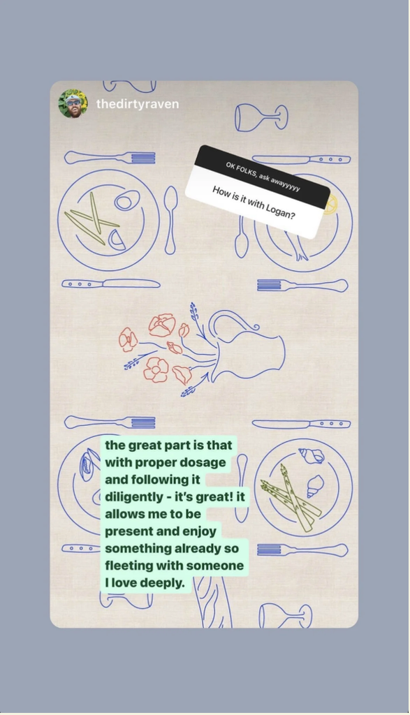 AMA instagram driving and microdosing