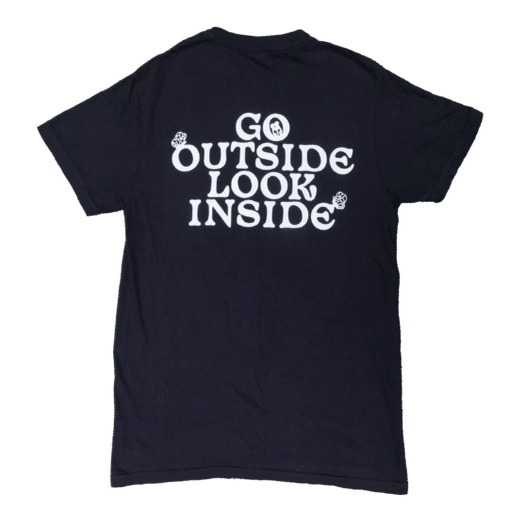 Go outside look inside t-shirt