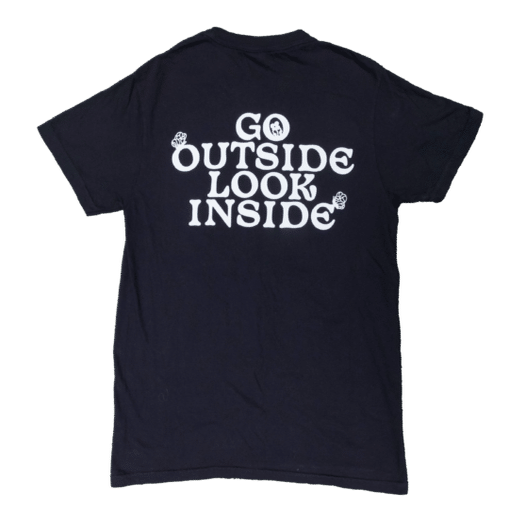Go outside look inside t-shirt by Sero