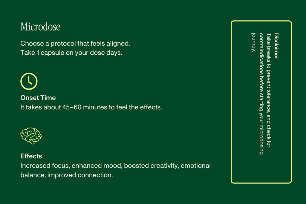 microdosing what to expect
