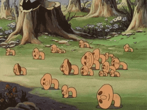 Dancing Shrooms