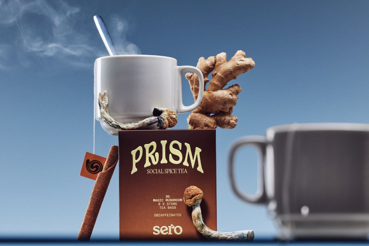psilocybin infused magic mushroom tea by sero