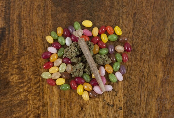 THC infused candy edibles