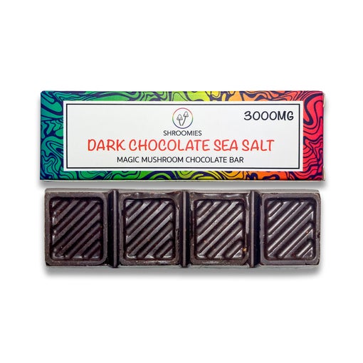 Shroomies Dark Chocolate Sea Salt Chocolate Bar (3000mg)