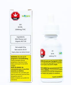 Natures Pharmacy : THC Tincture 1000mg 30ml