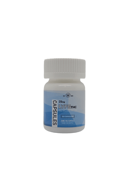 LYFE 25mg THC Capsules