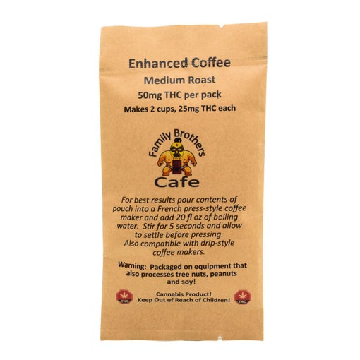 Family Brothers Confectionery Coffee – THC and CBD Edibles