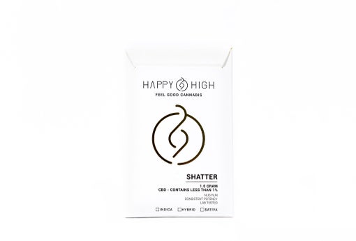Happy High Shatter 1 Gram