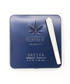 Sativa Cannabis Pre Roll Pack - Renfrew Organics