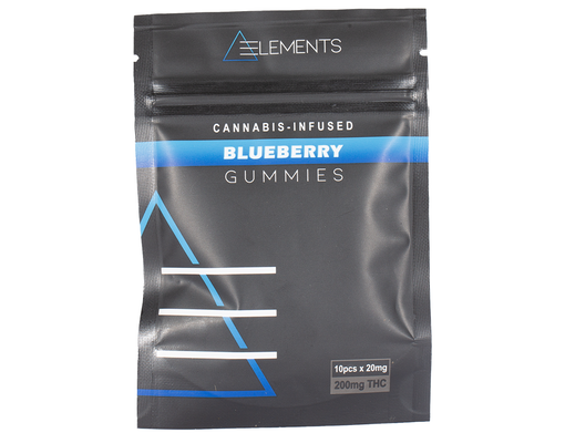 Elements Blueberry Gummies (200mg)