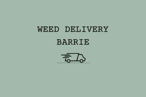 Online weed delivery Barrie Ontario