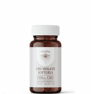 Vitalita CBD Isolate Softgels (1500mg)