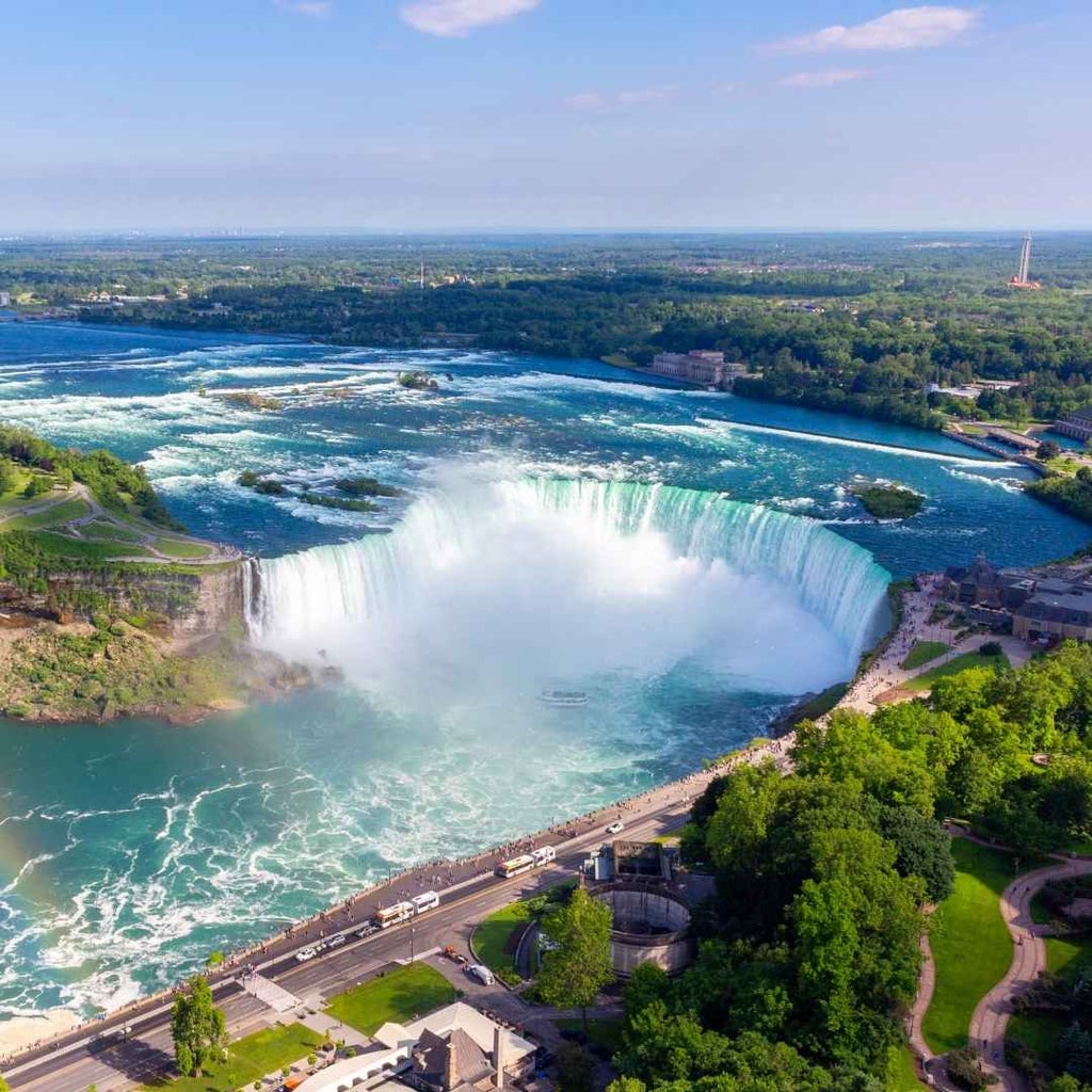a view of Niagara Falls