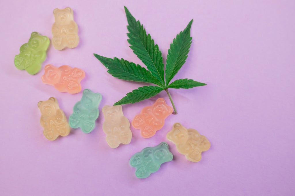 edible gummies beside weed