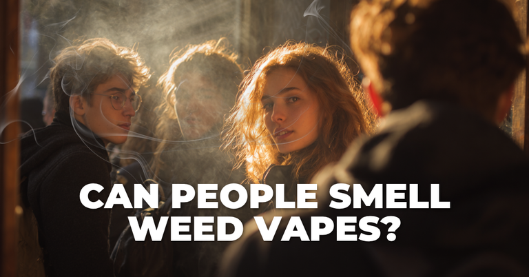 Can people smell weed vapes?