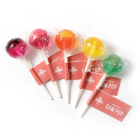 Kush Kitchen Gum Pops 180 MG - 5 Flavours | Black Friday Sale