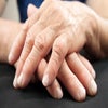 Hands with Arthritis pain - close up