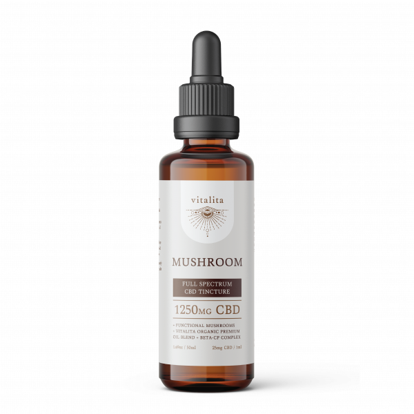 Vitalita - Full Spectrum CBD Tincture - Mushroom